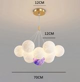 DreamGlow KidsChandelier – Moderne 3D-Print Kinderkamer Hanglamp