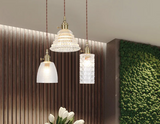 AeroNord LumiSphere Hanglamp – Nordic Japan Stijl Glazen Pendant