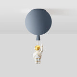 Moderne Maan/Astronauten Led Plafondlamp