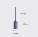 CementoLux – Handgemaakte Cement Hanglamp met LED