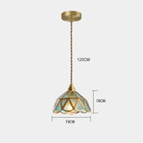 Klassieke Glas In Lood Hanglamp