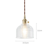 AeroNord LumiSphere Hanglamp – Nordic Japan Stijl Glazen Pendant