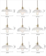 AeroNord LumiSphere Hanglamp – Nordic Japan Stijl Glazen Pendant