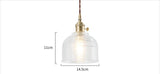 AeroNord LumiSphere Hanglamp – Nordic Japan Stijl Glazen Pendant