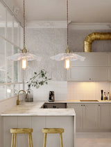 AeroNord LumiSphere Hanglamp – Nordic Japan Stijl Glazen Pendant