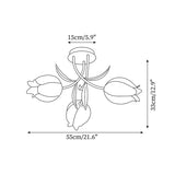 Plafondlamp Met Natuurlijk Warm Licht