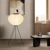 Noguchi Akari Rijstpapier Vloerlamp – Japanse Wabi Sabi Staande Lamp