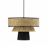 ZENLUMI Japanse Rieten Hanglamp