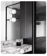 Nordic LED Wandlamp Amber Acryl – Moderne Slaapkamer & Woonkamer