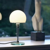 AuroraBauhaus LED Tafellamp – Nordic Glas & Metaal Designlamp