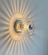 Nordic Wandlamp Glas LED Bauhaus Design – Goud/Zilver