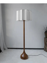 Wabi Sabi Houten Staande Vloerlamp
