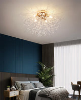 Dandeluxe Paardenbloem Kristal Plafondlamp