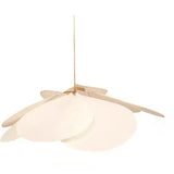 LumaFlora Petal Light – Stoffen Kunst Hanglamp met Kleurrijke Bloembladen