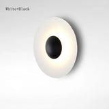 NordicGlow – Moderne Houten Rond LED Wandlamp