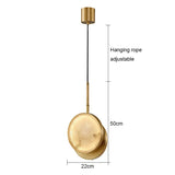 Round Marble Wall Lamp