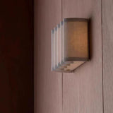 ZenAura Wabi-Sabi Stoffen Wandlamp – Japanse Minimalistische Retro Wandverlichting
