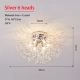 Dandeluxe Paardenbloem Kristal Plafondlamp