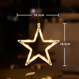 SantaGlow LED Raamverlichting met Zuignap