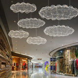 Deense Designer IJzeren Mesh Wolk Hanglamp
