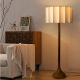 Wabi Sabi Houten Staande Vloerlamp