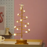 LumiSpiral Kristallen Kerstboom Tafellamp