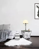 AuroraBauhaus LED Tafellamp – Nordic Glas & Metaal Designlamp