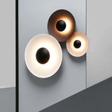 NordicGlow – Moderne Houten Rond LED Wandlamp