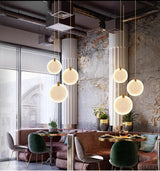Moderne Marmeren LED Hanglamp – Luxe Slaapkamer & Woonkamer Lamp