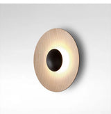 NordicGlow – Moderne Houten Rond LED Wandlamp