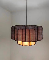 Japanse Wabi Sabi Boheemse Rotan Hanglamp