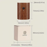 LumiHout – Houten Moderne Indoor Inductie Wandlamp