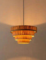 ZENLUMI Japanse Rieten Hanglamp