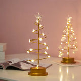 LumiSpiral Kristallen Kerstboom Tafellamp