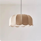 Nordic Wabi Glow – Minimalistische Wabi Sabi Linnen LED Hanglamp