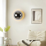 LumiBau Luxe Bauhaus Ronde Wandlamp