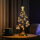 LumiSpiral Kristallen Kerstboom Tafellamp