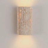 Travertin Wandlamp Beige – Luxe LED Sfeerverlichting, Moderne Stijl