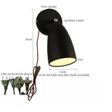 Nordic LED Wandlamp met Lange Arm – Minimalistische Bedlamp Loft