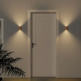 LumiHout – Houten Moderne Indoor Inductie Wandlamp