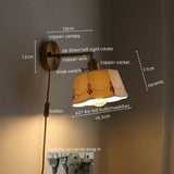 Wandlamp Keramiek & Koper – LED, Wit, E27, Up/Down, Moderne Stijl