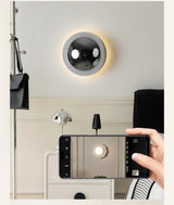 LumiBau Luxe Bauhaus Ronde Wandlamp