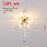 Dandeluxe Paardenbloem Kristal Plafondlamp