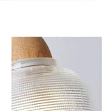 MizuGlow Japandi Wandlamp – Houten & Glazen Wandverlichting