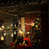 LumiKerst LED Kerstverlichting met Sneeuwman, Kerstboom & Kerstman