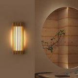 “ZenAura Wabi-Sabi Wandlamp” – Japanse Retro Walnoot LED Wandverlichting