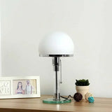 AuroraBauhaus LED Tafellamp – Nordic Glas & Metaal Designlamp