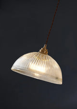AuroraLuxe LED Hanglamp – Koper & Glas Design voor Moderne Interieurs