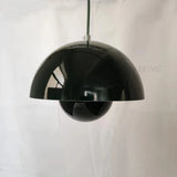 Deense Design Hanglamp – Halfronde Bloemknop LED Pendelarmatuur
