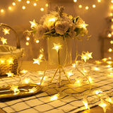 StellaGlow LED Sterren Sfeerverlichting – 51-100 LED’s Batterijgevoed